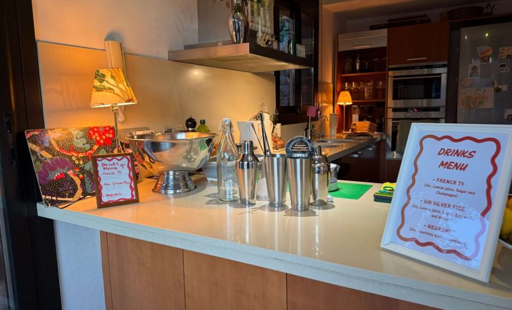 barra casa coctelería